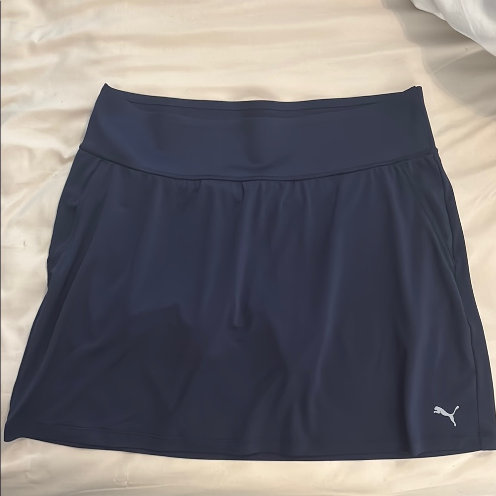 Puma Navy Blue Athletic Skort
